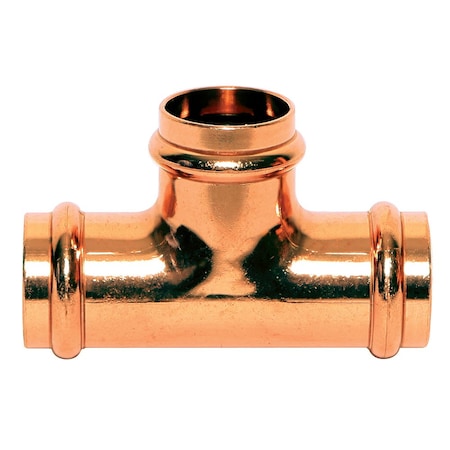 Jones Stephens 1in. x 1in. x 1/2in. Copper Press x Press x Press Tee C77098